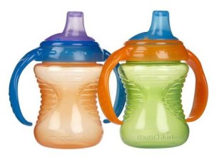 Two Munchkin Sippy Cups